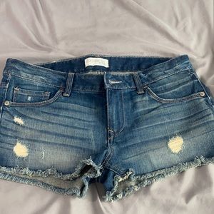 Express jean shorts